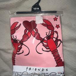 Friends “You’re my Lobster” PJ set.
New in packaging.
Size 12-14 UK.