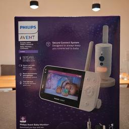 Babyphone von Philips Avent SCD921
- Reichweite 400m im Haus, unbegrenzte Reichweite außer Haus mit der Baby Monitor+ App
- Full-HD Kamera mit Nachtsichtfunktion und digitalem Zoom. 
- integriertes Raumthermometer
- Neu und original verpackt 
(NP 270€)
