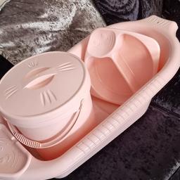 very strong 3 piece baby bath set