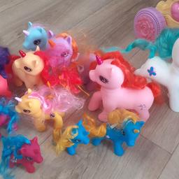 selection of toy ponies