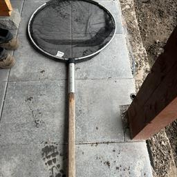 Have for sale a koi fish landing net from kockney koi is used but in good condition. The measures 30” across and the handle is 6 foot six collection from Litherland L21 please check out my other pond stuff for sale