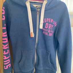 Like new super dry zip hoodie. Thick material. 

Size M small 12 more like a 10. 

Check out my other items.