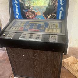 Spielautomat funktionsfähig mit Schilling