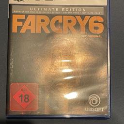 Verkaufe Far Cry6 für die PS5 die codes für die Ultimate Edition sind schon eingelöst deswegen Standard Edition. Tausch gegen helldivers 2 auch möglich. Abzuholen in Bad Kreuznach