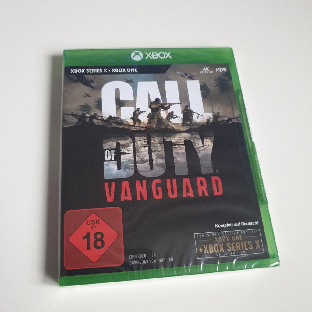 Biete Vanguard für die Xbox an.

Läuft auf Xbox One, One X und Series X

Das Spiel ist neu und in Folie.

Versand möglich