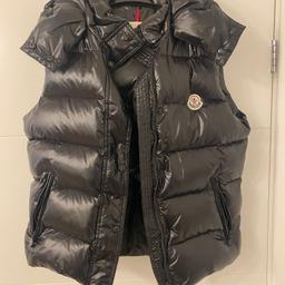 Brand new moncler gilet vest for sale. Was a unwanted gift so moving on. Any other questions just ask thanks for looking