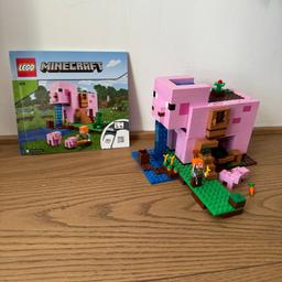 Lego Minecraft. Das Schweinehaus. 
Ganz komplett mit Instruction und Kartonbox.
