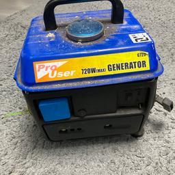 720 w.  ( max ) generator