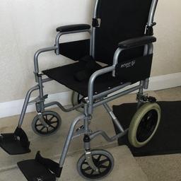 Wheelchair
Easy to fold
Excellent condition
Money back guarantee
Can deliver locally