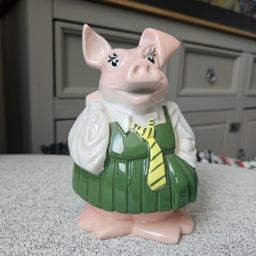 natwest piggy bank with original stopper from 1980 this is second in collection  called Annabel