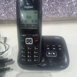 Gigaset AL415A Single Phone Set Answer Machine Cordless with AL415 Handset

For sale is a used Gigaset Single Phone Set

Model Number - AL415A Single

In good working order. You can save name and numbers and see last dialed numbers