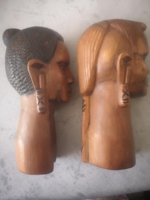 Buy & Sell East London Becontree Heath - East London - Photos for Two ethnic carved heads