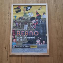 beano poster
framed
50  by 70
HA8   collection