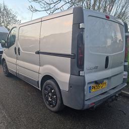 Renault Trafic
Runs and Drives great
has Mot
Clean van outside few small dents but tidy for a van.

Done plenty long recent journeys and it's been great.

Upgraded to bigger van reason for sale.

Needs an abs sensor has light on dash. previous owner replaced and used cheap sensor so didn't fix, have to use original but cheap to do local garages.