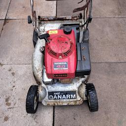 Honda petrol lawnmower was working last year when put away but no longer required so selling as spares or repairs.
Collection only from LU55 area
Any questions please ask