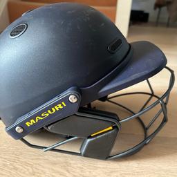 Kids cricket helmet.  Used but in good condition.  Masuri.  Collection from HP1.