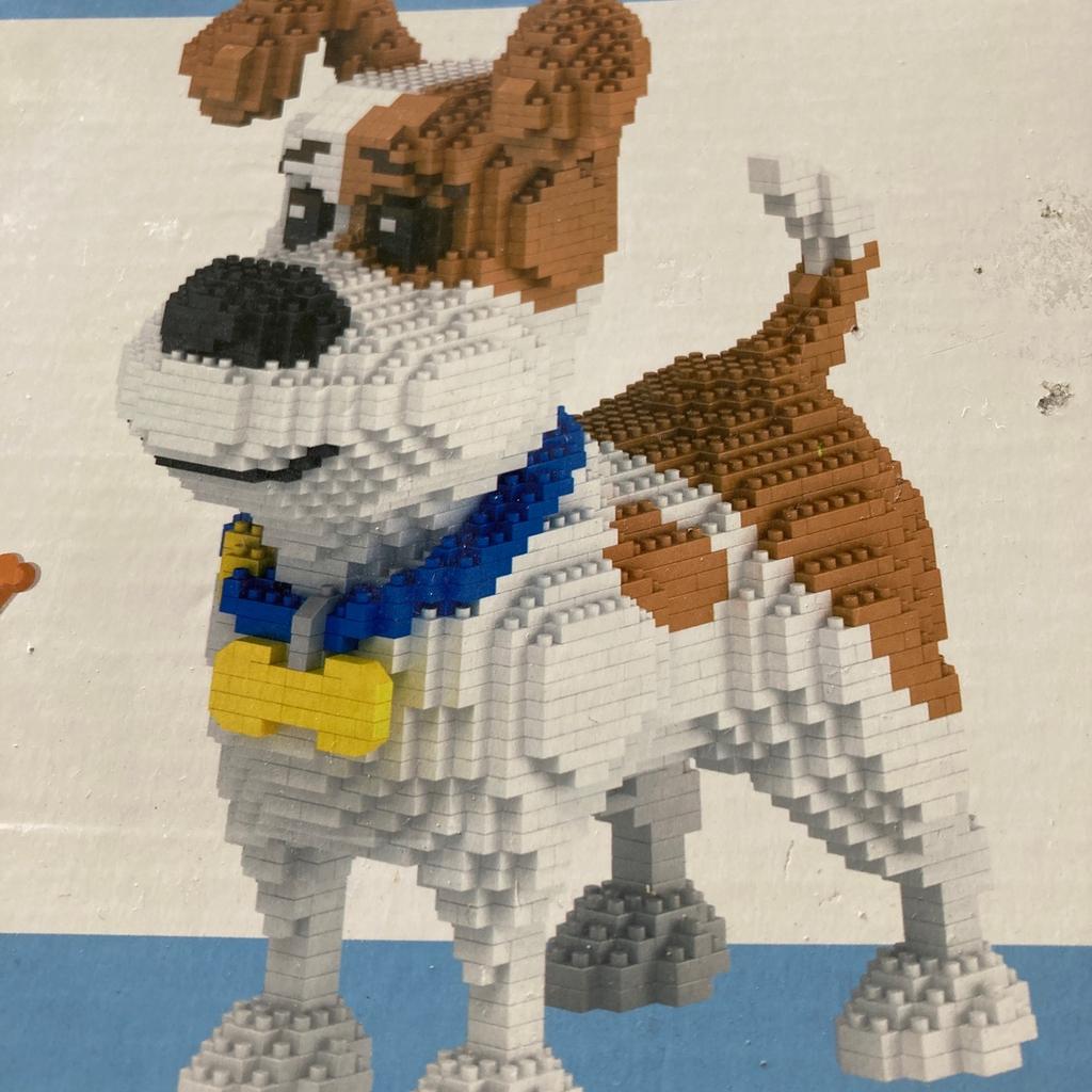 Little block 3D puzzle of dog 2525pcs