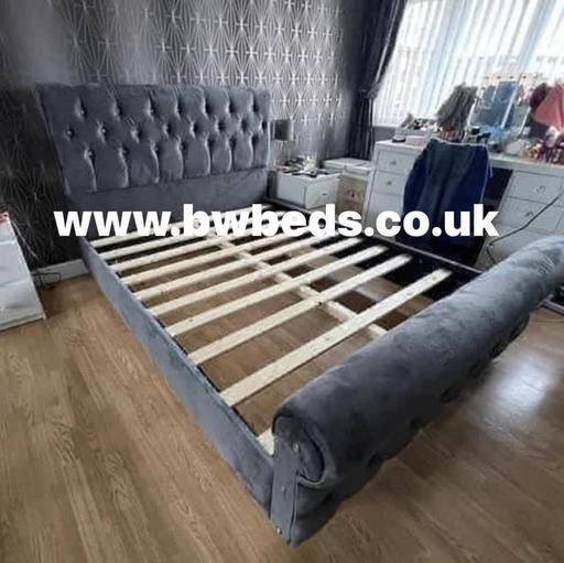 Buy & Sell South Yorkshire Rotherham - Photos for King Romney sleigh bed frame