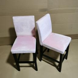 Velvet Pink 2 Bar Stools

💥ExDisplay💥

Size H108, W41, D53cm.
Seat height 72.5cm.
Foot rest.
Rubberwood frame with rubberwood legs.
Velvet seat pad
Max user weight per chair 130kg.
Individual chair weight 7.6kg

💥Check our other items💥