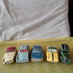 dinky and corgi toys lancia fulvia sport. lotus elan. Opel kapitan. AC aceca. . gpo van  20 pound the lot. can post at cost or collection from sedgley Dudley. no offers