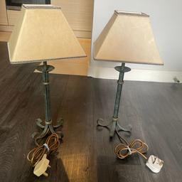 2 lamps from marks and Spencer
