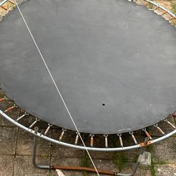 large size trampoline in good condition need to be go as soon as possible pick up only