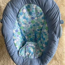 Baby relax chair. Used to play music and rock may be the batteries have gone