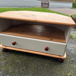 I bought TV unit as is, having been upcycled previously

H44cm x W79 x D46cm

COLLECTION ONLY FROM OAKENHOLT
