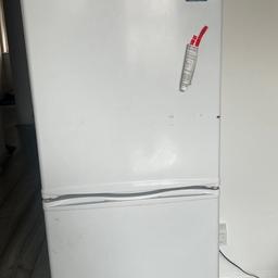 White fridge/freezer in good condition. Open to offers