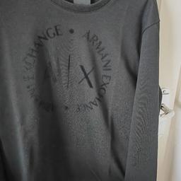 Mens/Teens authentic Armani long sleeve sweater size M in excellent condition from smoke and pet free home collection only from Glascote b77