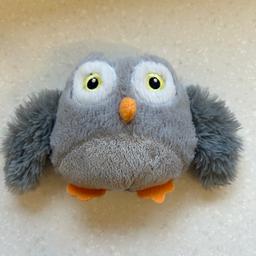 Soft fluffy owl 
With squeaky tummy when pressed. 
Washed clean condition 
Listed on multiple sites 
From a smoke free pet free home