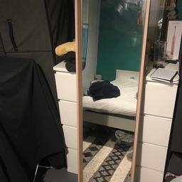 Large 5ft ish mirror from IKEA, light oak colour, no damage. 

Collection only LS13. 

Please message for more info if needed!