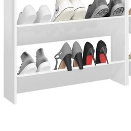 Brand new shoe rack for 9 pair in original packaging. Never opened. From wayfair, original priced at £75.