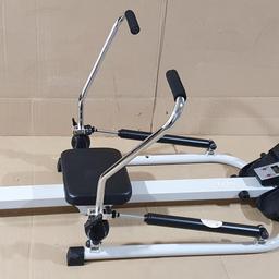Opti Hydraulic 5 Settings Resistance Rowing Machine

Assembled

💥ExDisplay💥

Hydraulic resistance system
Console feedback including: calories, stroke counter, distance, scan, time.
Pivoting foot plates with adjustable foot straps.
Maximum user weight 120kg 
Batteries required 2 x AA
Size H25, W59, D138cm

💥Check our other items💥