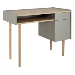 Habitat Skandi Desk Grey

Oak Effect colour desk available for sale as well

💥New/other. Flat packed in the box💥
 
Melamine desk.
1 drawer.
1 fixed shelf.
1 storage cupboard.
Easy cable access.
Self-assembly.
Size H76.5, W100, D50cm.
Under desk chair space H61.3, W48cm.
Maximum load capacity of desk 10kg.
Weight 28kg. 

💥Check our other furniture💥