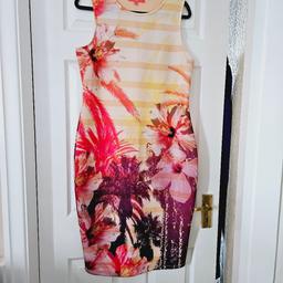 Tropical pattern dress, slightly stretchy material, size 16.. like new.

cash and collection only, thanks.
possible delivery to Conisbrough on Saturday mornings only around 11 am.