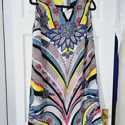Brightly patterned dress with back zip, size 16.. like new.

cash and collection only, thanks.
possible delivery to Conisbrough on Saturday mornings only around 11 am.