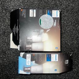 3x philips hue b22 bulbs collection only moreton wirral