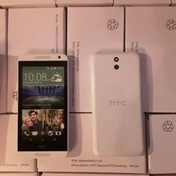 HTC desire 610 dummy white phones (49 phones)
For shop displays / Kids toy mobiles / Practicsl joke phones