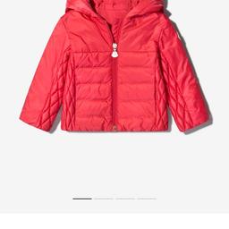 Baby Girls Down Padded Elaly Jacket
Brand New 
Genuine item 
Size 12-18 months 
Red/Pink Colour 
Paid £280 from Childsplay Clothing