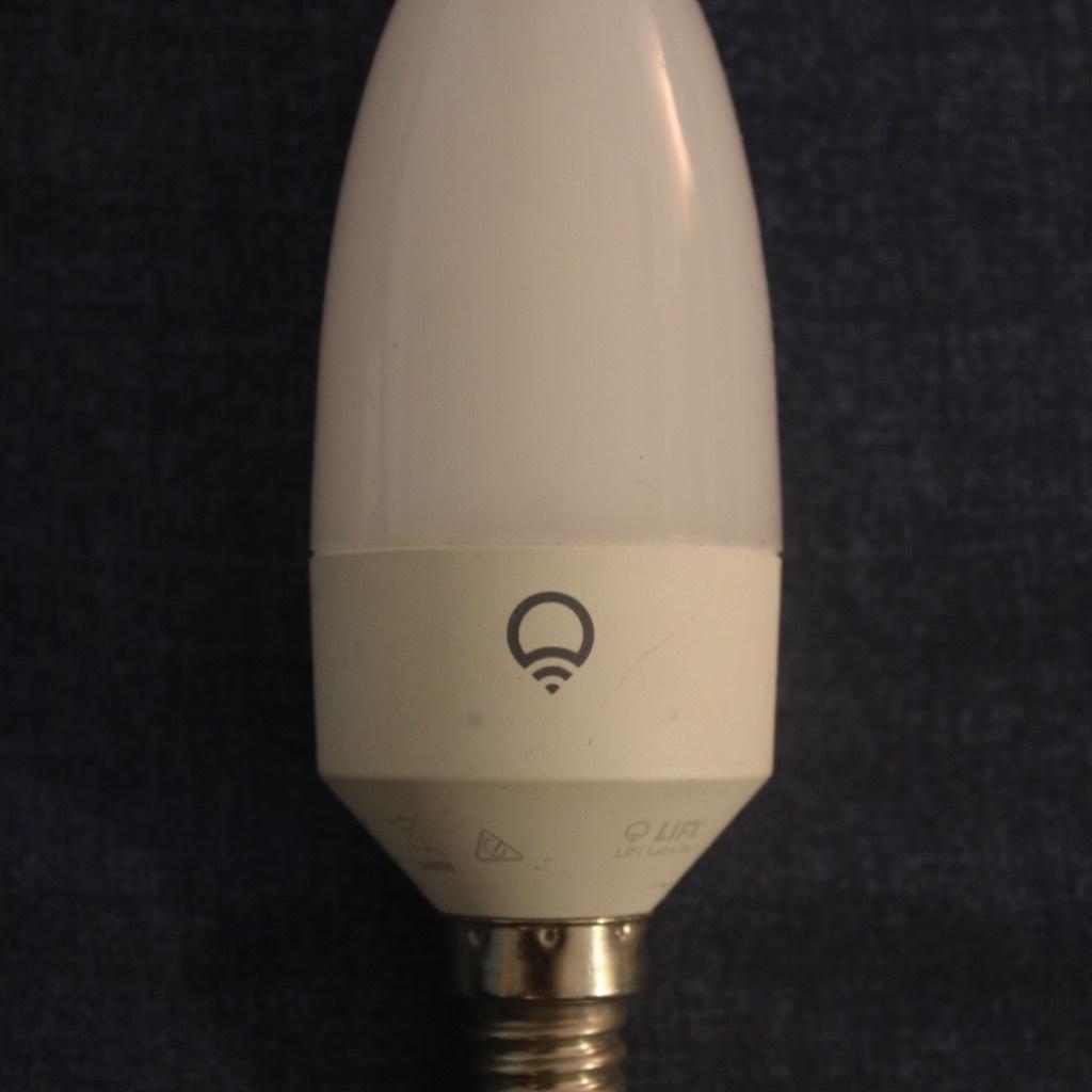 LIFX Candle Colour Bulb [B15 Bayonet Cap]
In good condition, comes in original packaging but without instructions. Simple “plug and play” setup with HomeKit (setup code on bulbs side). Polychrome technology, allowing multiple colour zones across one bulb! (As shown in images). 15 years life left, save on electric with low-cost LED bulbs!