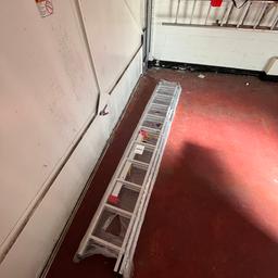 6.50m Rung Home Master 3 Section Extension Ladder. Bought for new house but previous owner left ladders behind. Never been used and still in original packaging. Cost £180. Collection only from Ormskirk.