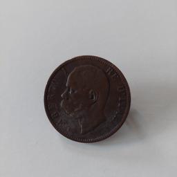 alte Münzen zum Anstecken - 10 Centesimi 1894, Italien