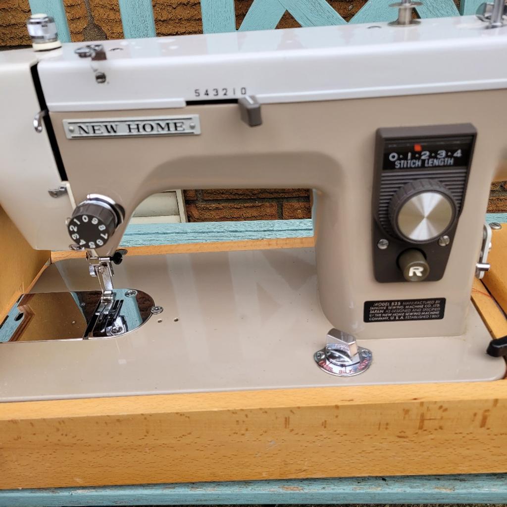 Newhome 535 Sewing machine in excellent condition. £25.
These are selling on ebay £80+.
Just can't find the foot pedal for it but can buy them for around £20 on ebay. Hence, it is a low price.
Collection only from stonydelph Tamworth