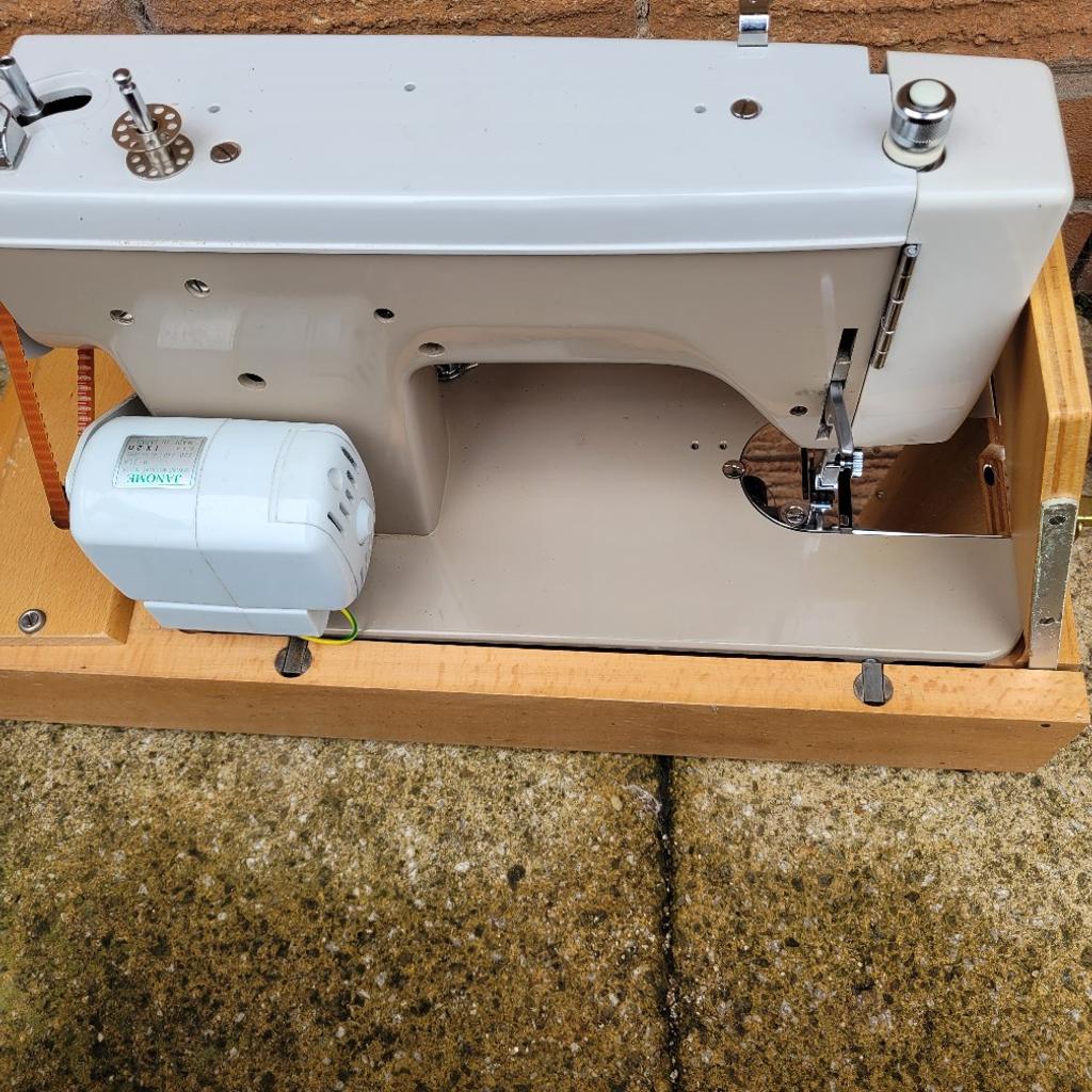 Newhome 535 Sewing machine in excellent condition. £25.
These are selling on ebay £80+.
Just can't find the foot pedal for it but can buy them for around £20 on ebay. Hence, it is a low price.
Collection only from stonydelph Tamworth