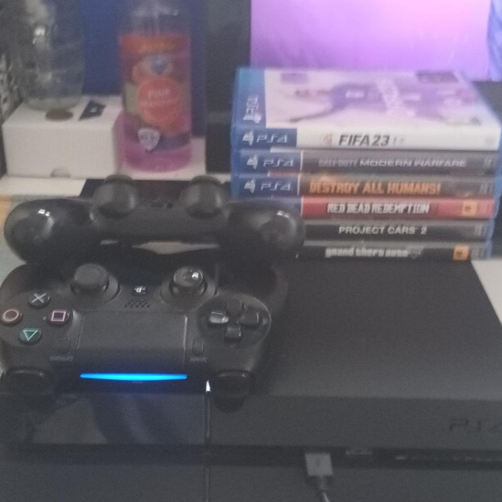 hello everyone got my ps4 for sell only colection