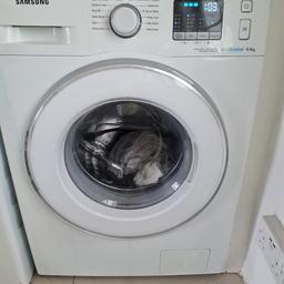 Samsung washing machine 8KG eco bubble in white can see working order for sale collection only