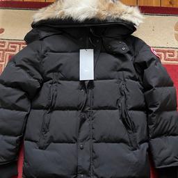 BRAND NEW WITH TAGS. Size small comes with fur and canada goose bag. All labels included. can send more pics if needed