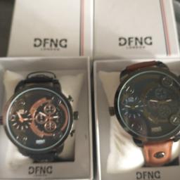 £25 EACH OR MAYBE LOWER IF BOUGHT TOGETHER .
DFND MENS WATCHES FOR SALE ONE WITH BROWN STRAP AND ONE WITH BLACK STRAP BOTH STAINLESS STEEL BACK SO NO IRRITATION/ALLERGIES.
COLLECTION BD80PZ
NICE WATCHES LOOK THE PART ON ANY WRIST
EXCELLENT CONDITION 💯