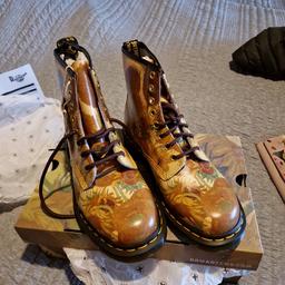 new tate gallery sunflower dr martens boots